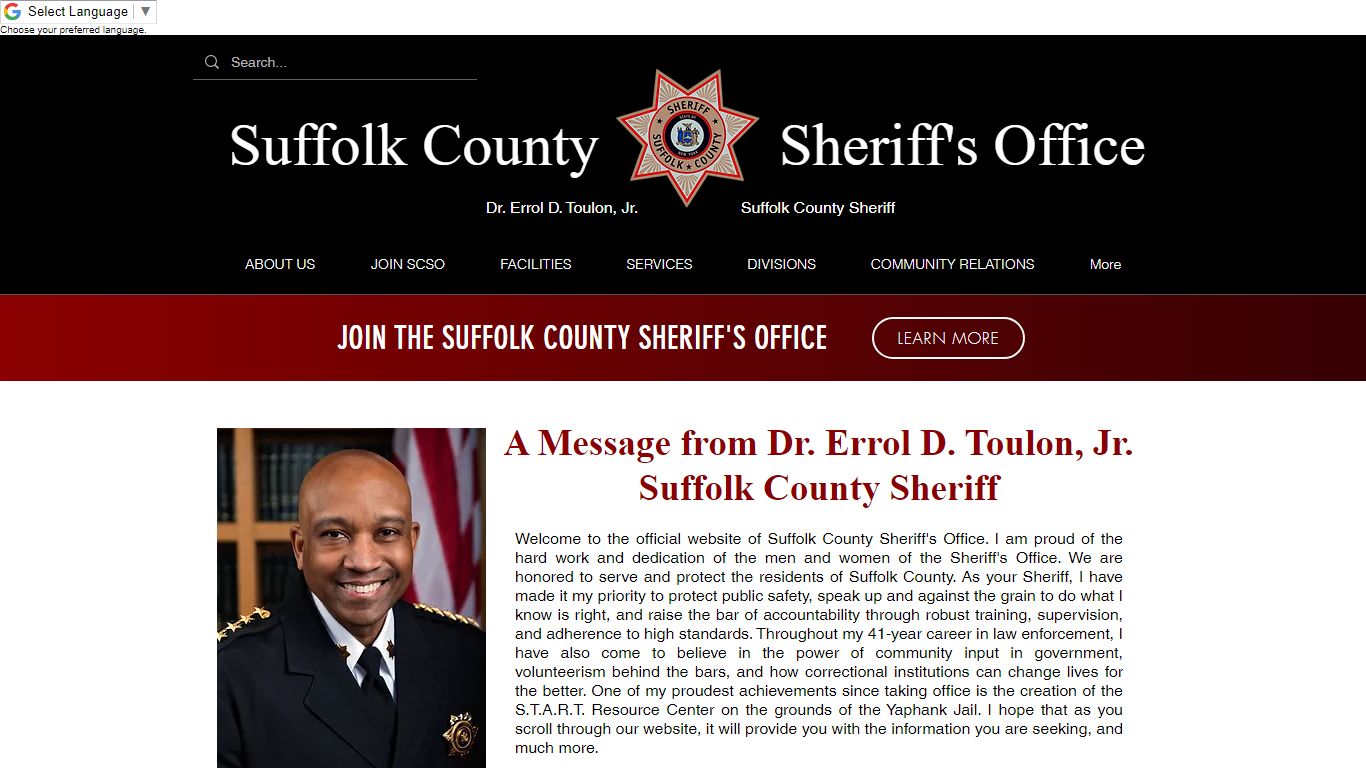 Sheriff's Office | Suffolk County Sheriffs Office